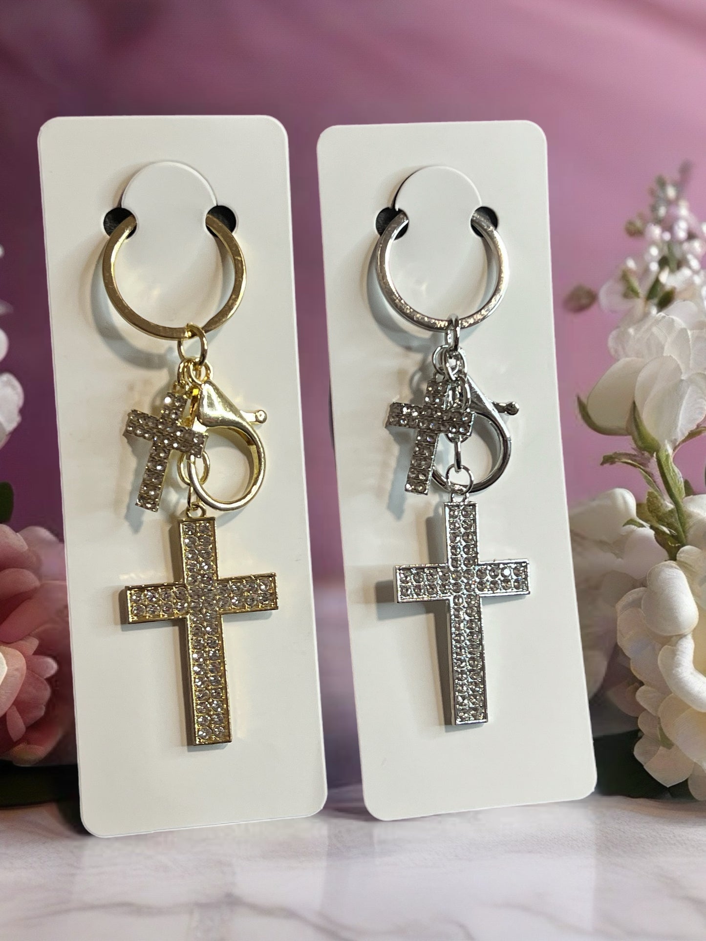 Double Cross Keychains