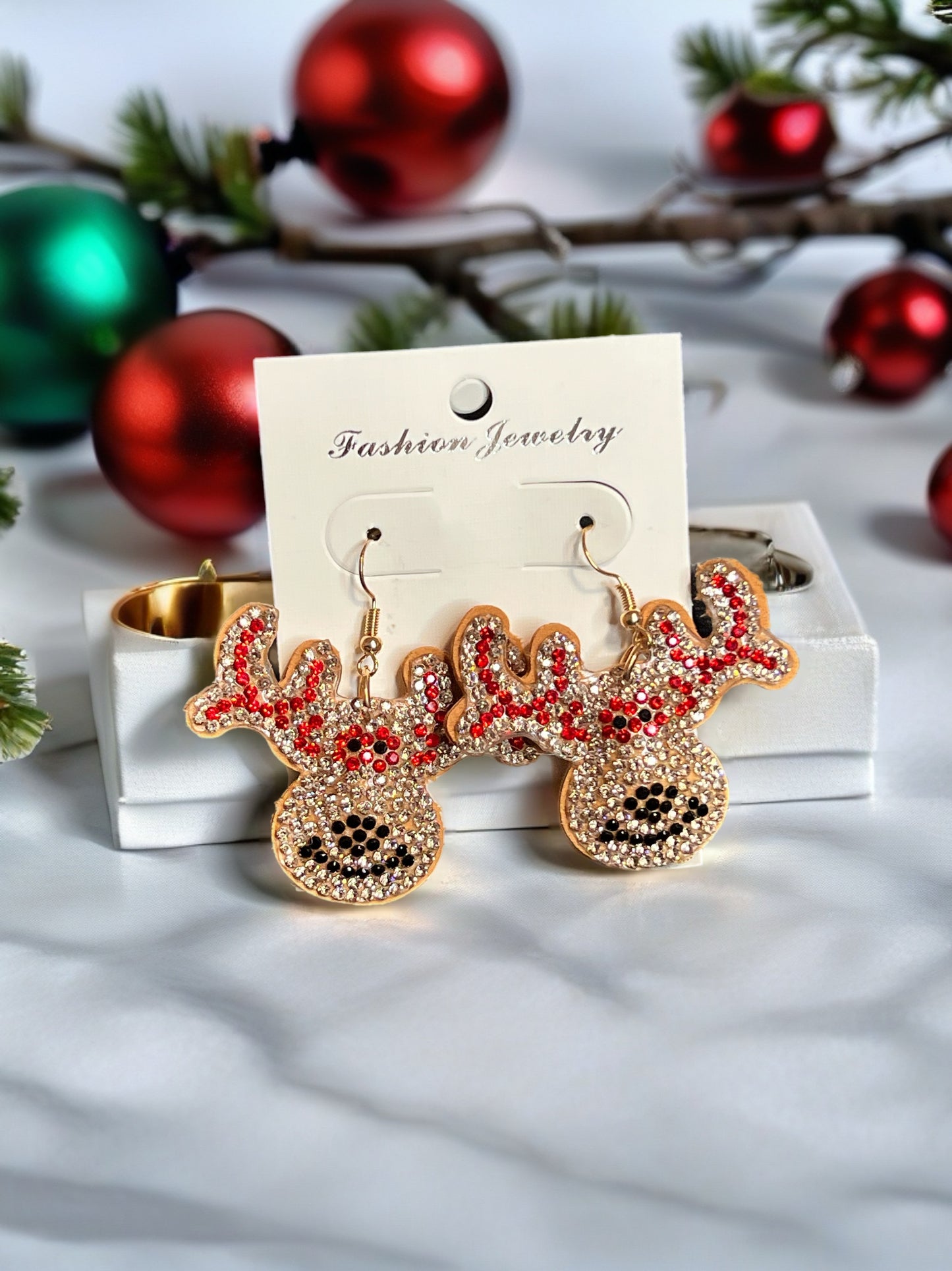Reindeer Earrings