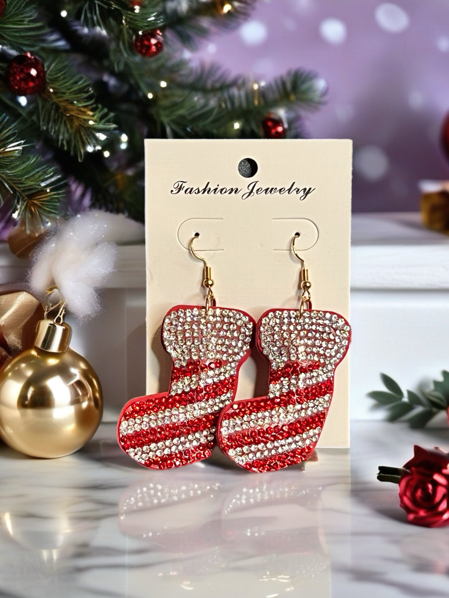 Stocking Earrings