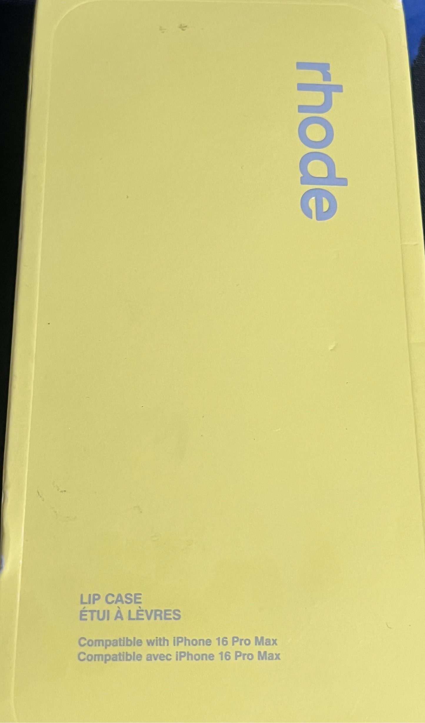 Rhode phone case - yellow