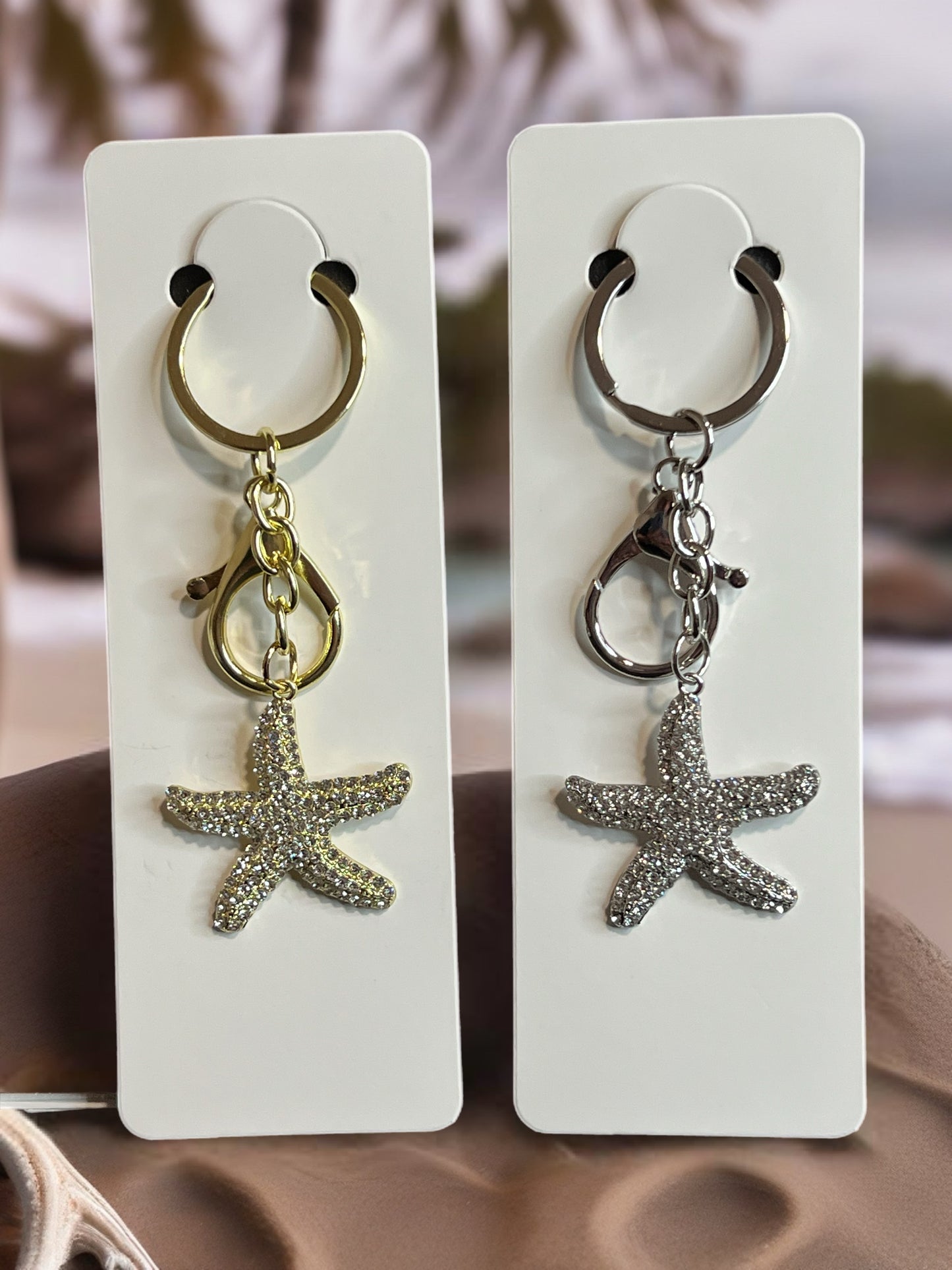 Starfish Keychain