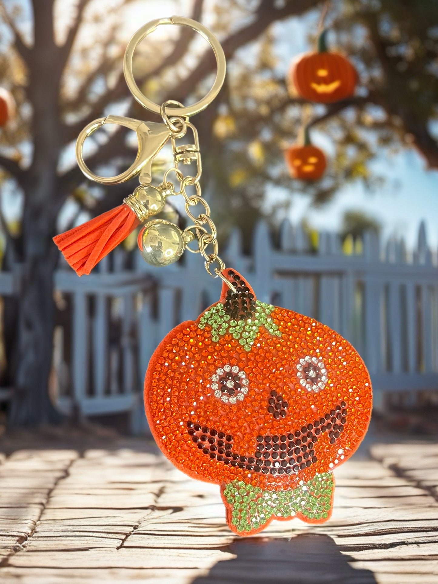 Pumpkin Keychain