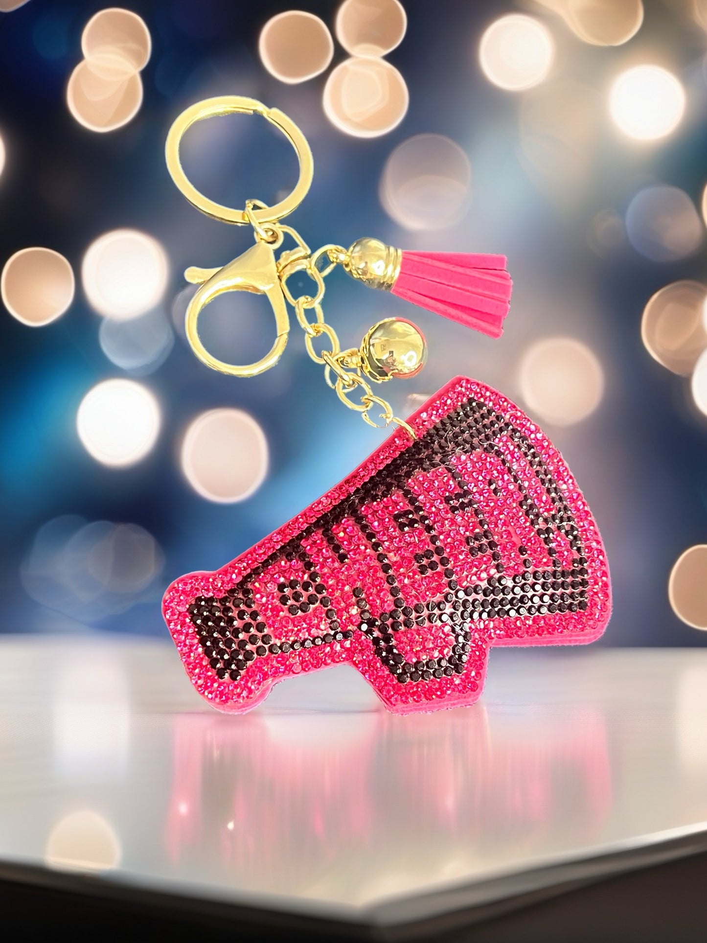 Dark Pink & Black Cheer